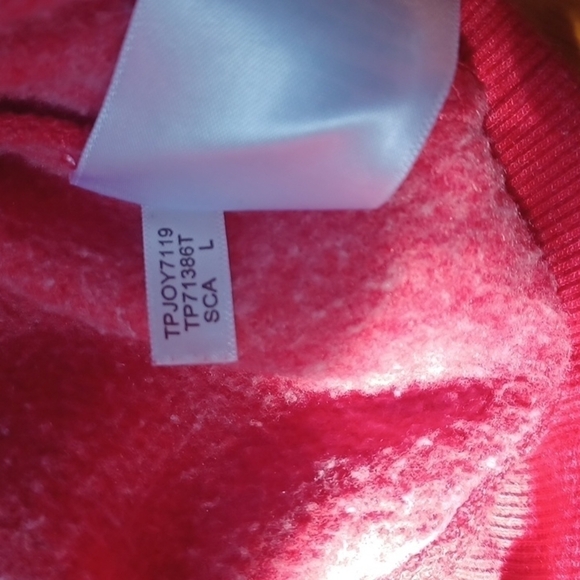 Tommy Hilfiger Size large sweatshirt.Red/black. Great used condition , no flaws. - Picture 11 of 12